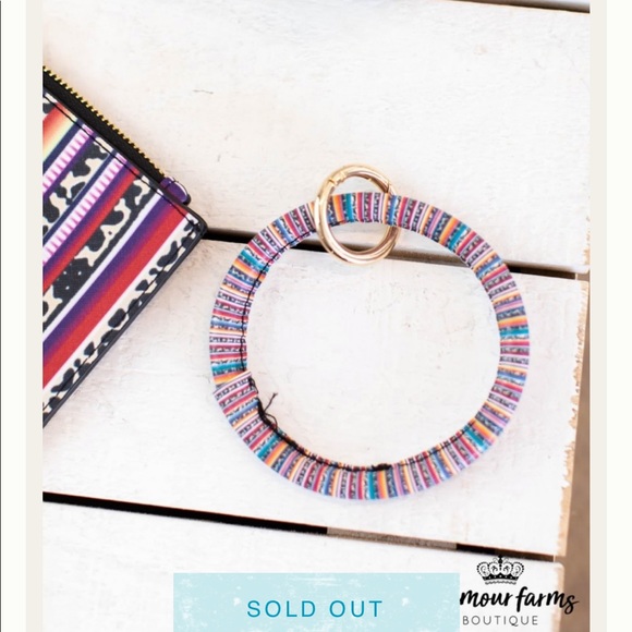 Glamour Farms Wristlet Wallet Keychain - Picture 3 of 4